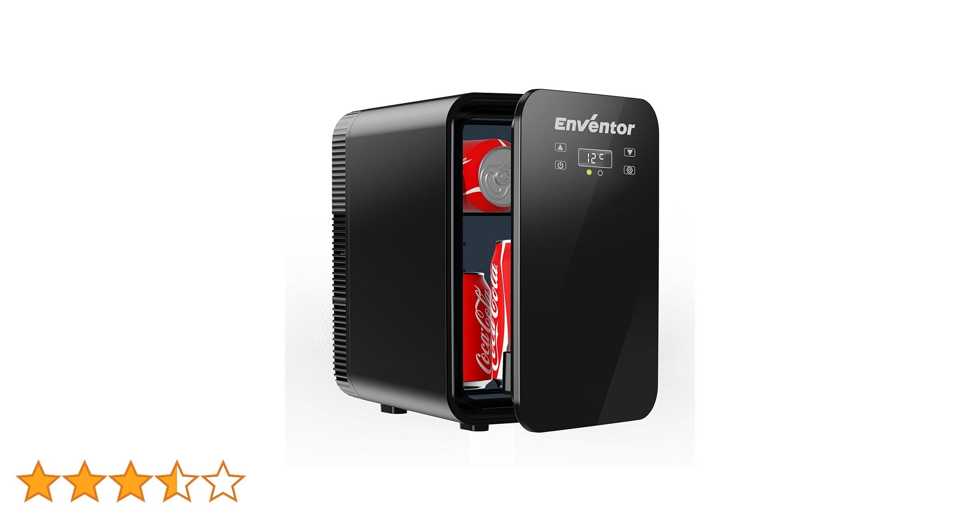 Enventor 冷温庫 10L ブラック Amazon | Enventor 冷蔵庫 小型 冷温庫 10L 極静音 LCD温度表示